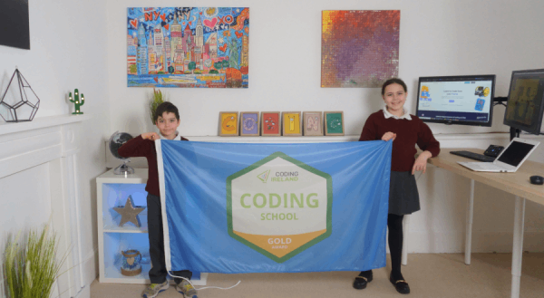Coding School Award Flag