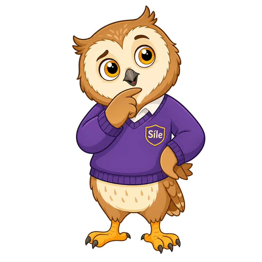 Síle the owl, the class guide